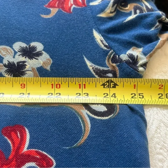 ISLAND FEVER Tropical Floral Polo Shirt Colorful Vibrant Hawaiian Sz XL - Picture 10 of 11